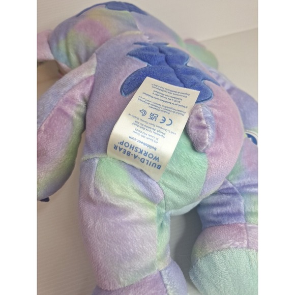 Build A Bear Disney Stitch Limited Edition Tie Dye Plush Stuffed Toy 14" - Picture 4 of 10